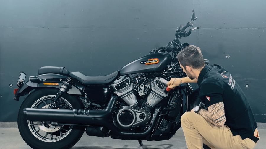 Motorradpflege und -aufbereitung